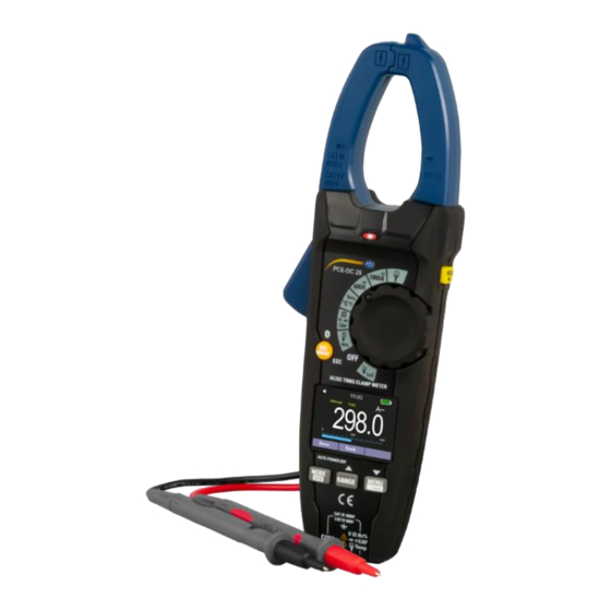 PCE Instruments PCE-DC 25 User Manual