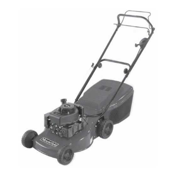 Mountfield HP184 Operating Instructions Manual