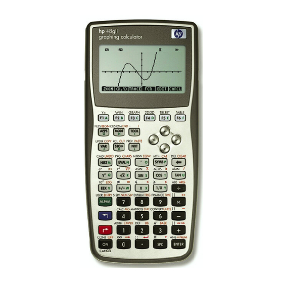 HP 48GI Instruction Manual