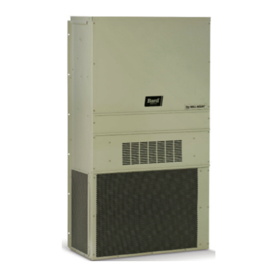 Bard W18AAPA Installation Instructions Manual