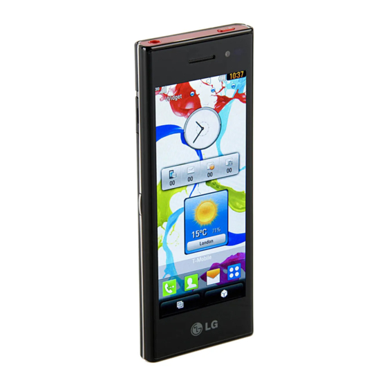 LG BL40 User Manual