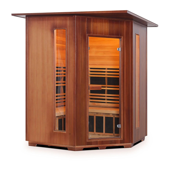 Enlighten Sauna Rustic-4 User Manual