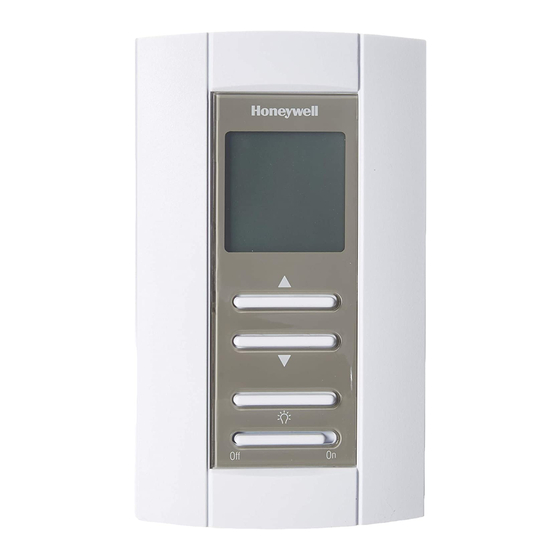User Manuals: Honeywell Home TL7235A Digital Thermostat