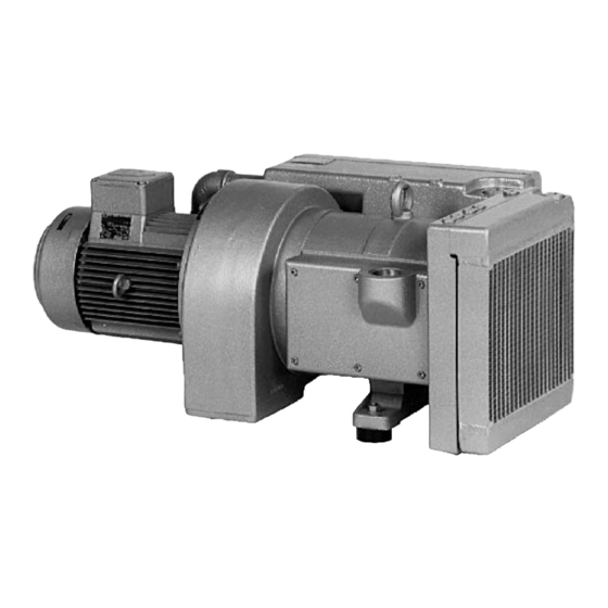 Rietschle VCH 100 Operating Instructions Manual