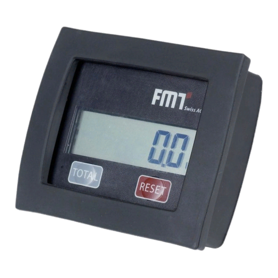 FMT 18115 Digital Grease Meter Manuals