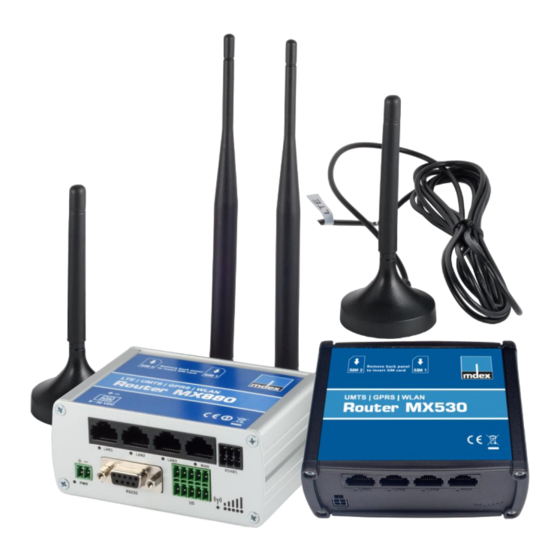 Mdex MX530 Quick Start