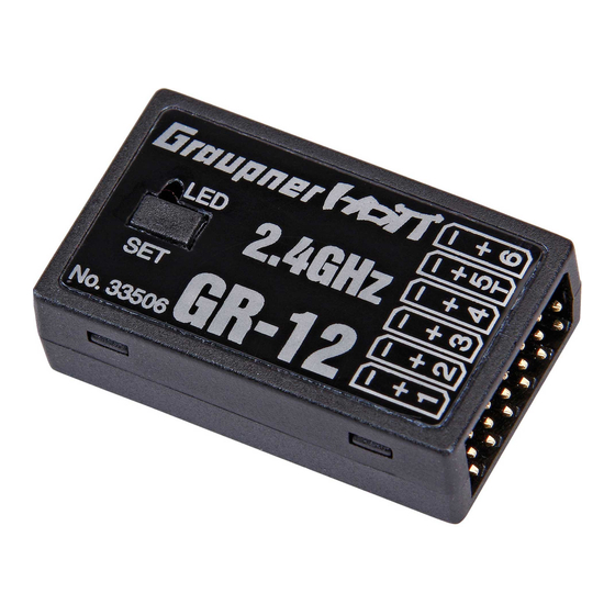 GRAUPNER 33508 Manual