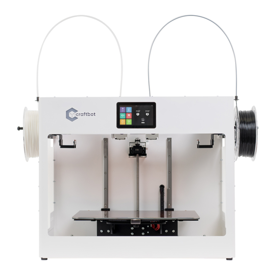 CraftBot FLOW GENERATION IDEX User Manual