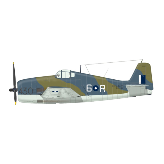 Eduard Weekend Edition Hellcat Mk.I Assembly Instructions Manual