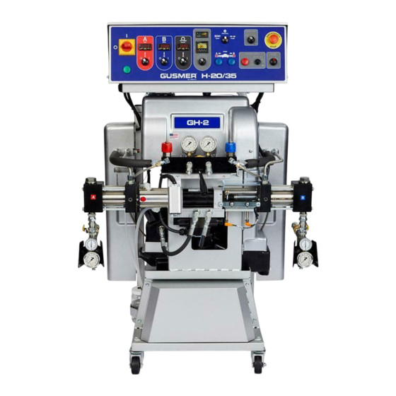 Graco Gusmer H-20 Pro Operation