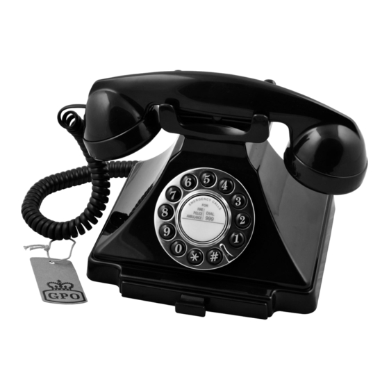 GPO GPO746 Push Button User Manual