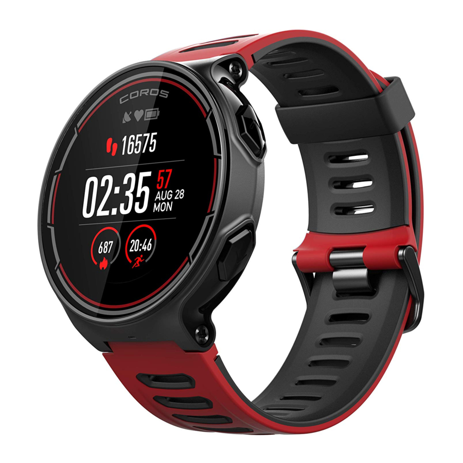 COROS PACE - GPS MultiSport Watch Manual
