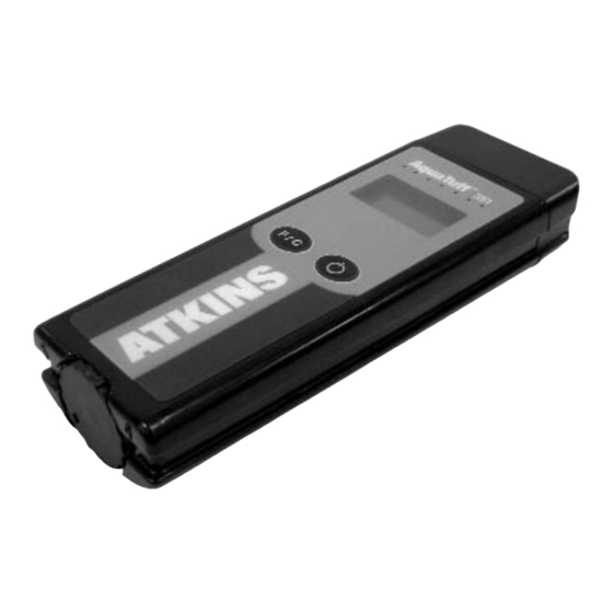 Atkins AquaTuff351 User Manual