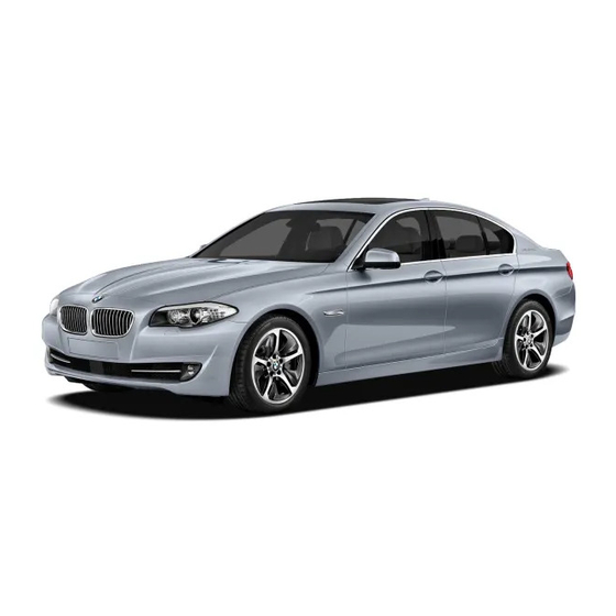 BMW 5 Series Owner's Manual