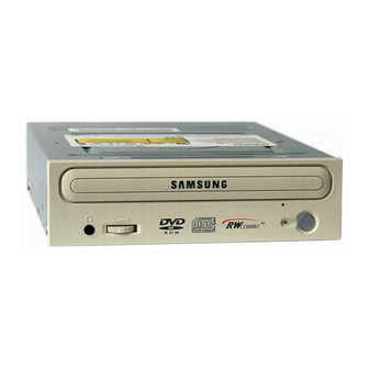 Samsung CD Player Manuals