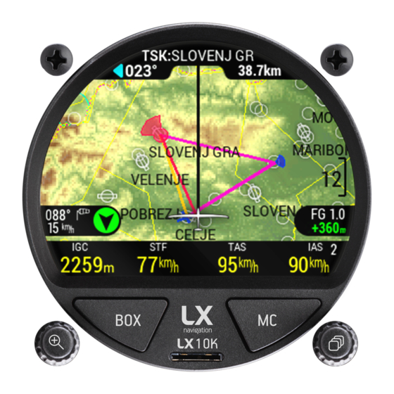 LX Navigation LX10K User Manual