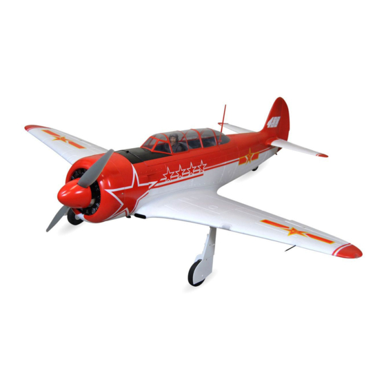 User Manuals: Staufenbiel Yak 11 Electric RC Plane