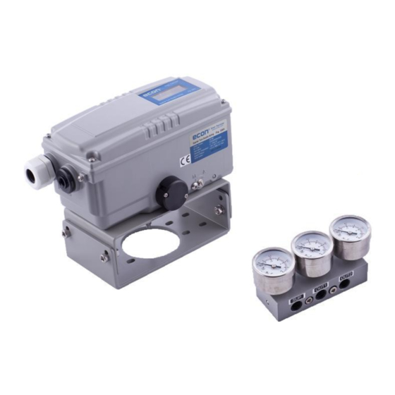 Econ 3300 Series Installation And Operating Manual