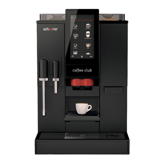 Schaerer Coffee Club Daily Cleaning Procedure