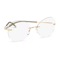 Silhouette Elegance Rimless The Icon Gold Edition 5539 TMA Technical Instructions