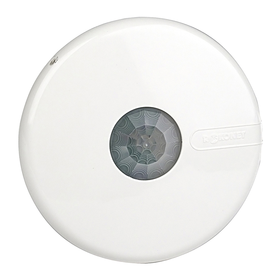 Risco LuNAR PR RK2000DPC Quick Start Manual