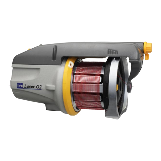 IRO Laser G2 Operating Instructions Manual