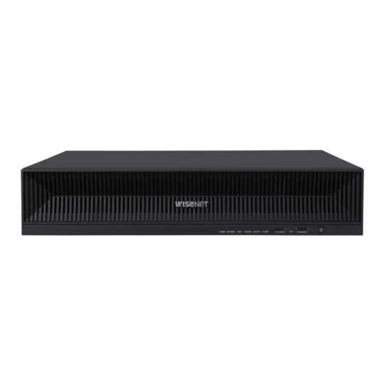 Wisenet PRN-3210B2 Quick Manual