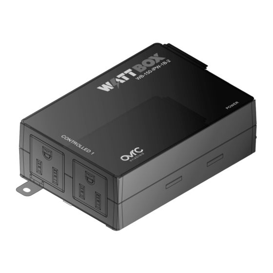 watt box WB-150-IPW-1B-2 Manuals