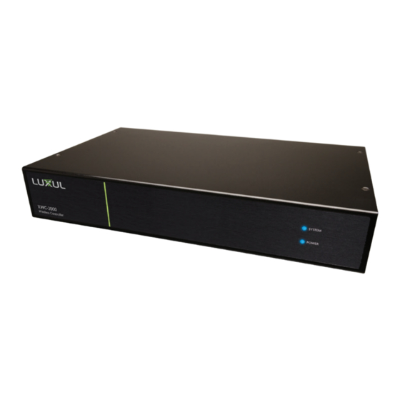 Luxul XWC-2000 Quick Install Manual