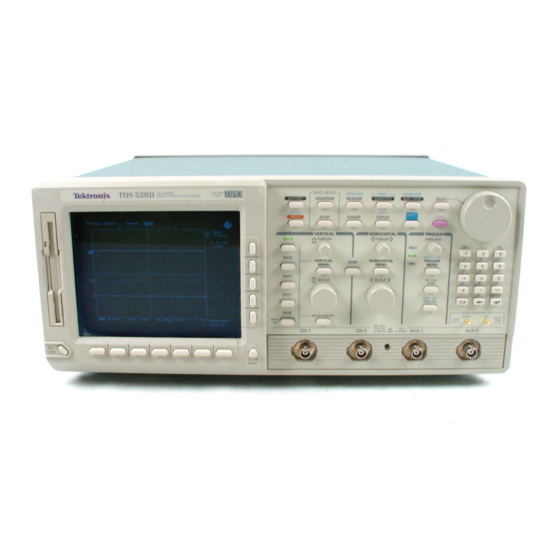 Tektronix TDS 700D Technical Reference
