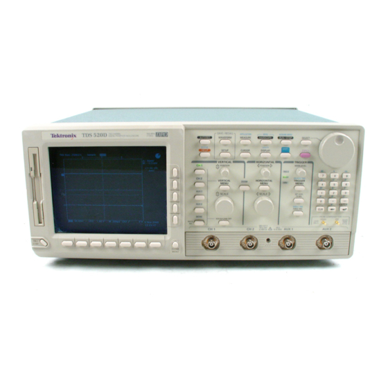 Tektronix TDS 700D Manuals