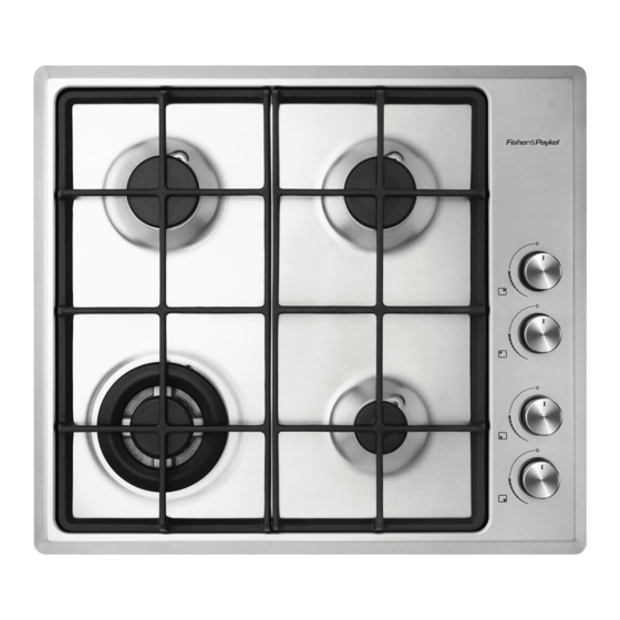 Fisher & Paykel CG905C Installation Instructions & User Manual