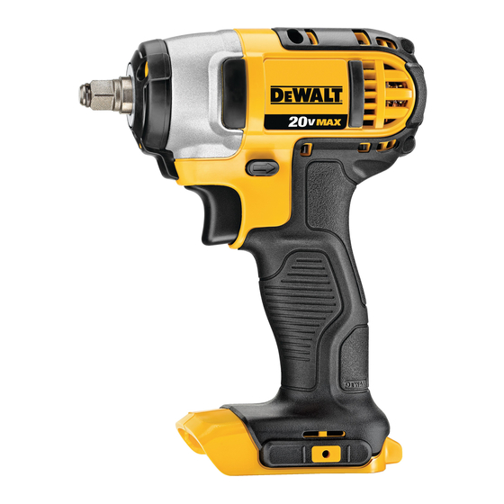 DeWalt DCF880 Manual