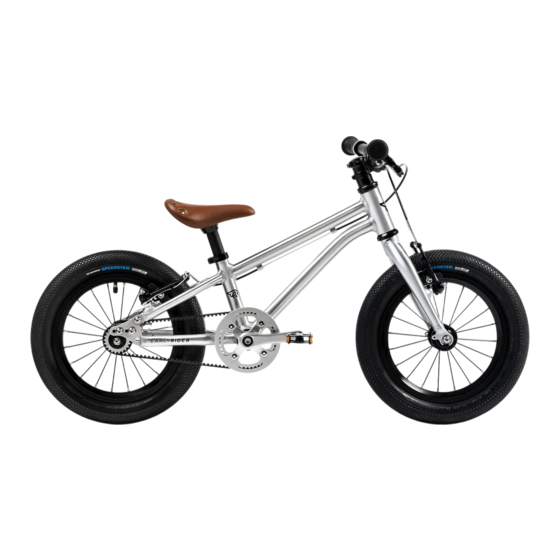 EARLY RIDER BELTER 20 User Manual