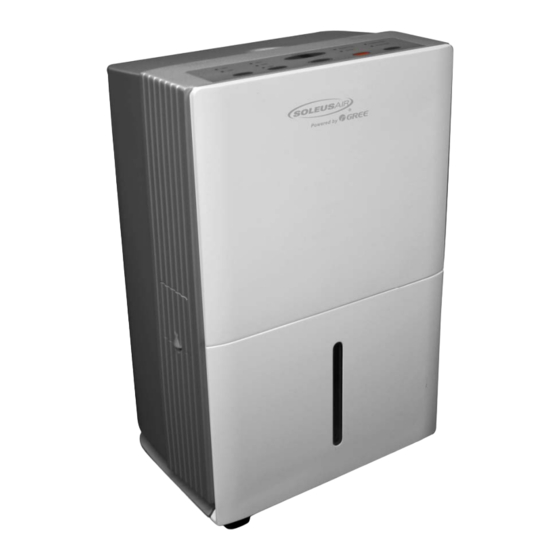 Soleus Air GL-DEH SERIES Operating Instructions Manual