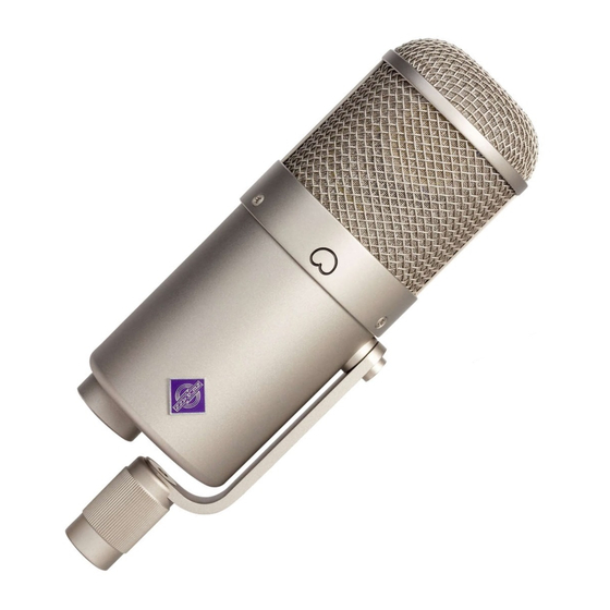 Neumann.Berlin U 47 FET I Operating Manual
