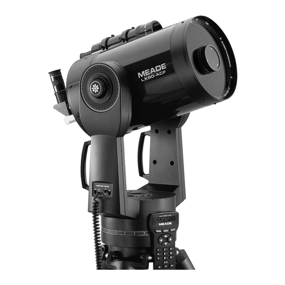 Meade LX90-ACF Advanced Coma-Free Manuals