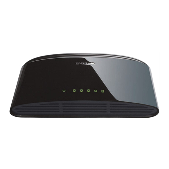D-Link DES-1005D Quick Installation Manual