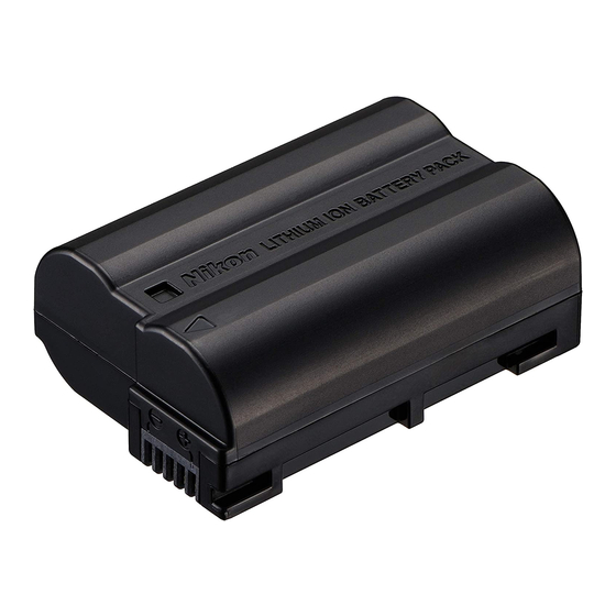 Nikon EN-EL15 User Manual
