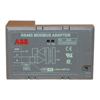ABB RS485 Modbus adapter User Manual