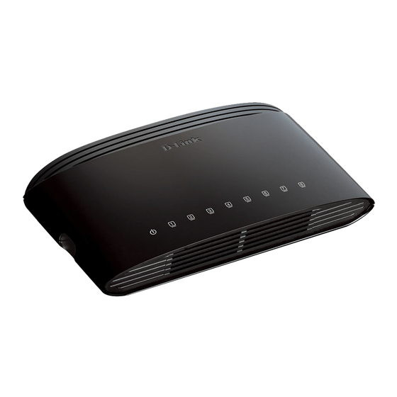 D-Link DES-1005D Quick Installation Manual