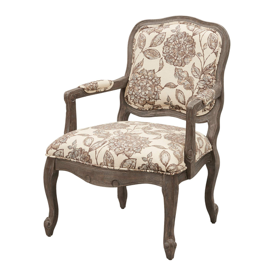 Madison Park Monroe Chair Assembly Instructions