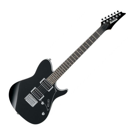 Ibanez RG Prestige Series RG2550E Instruction Manual