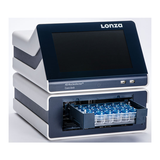 Lonza Cultek 4D-Nucleofector Hardware Manual