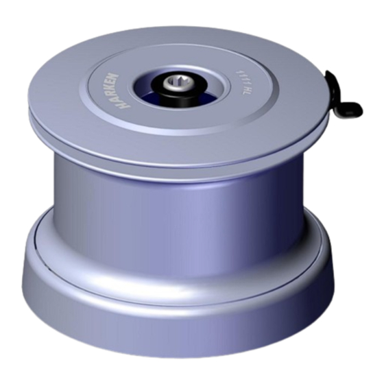 Harken 1111 HL User And Maintenance Manual