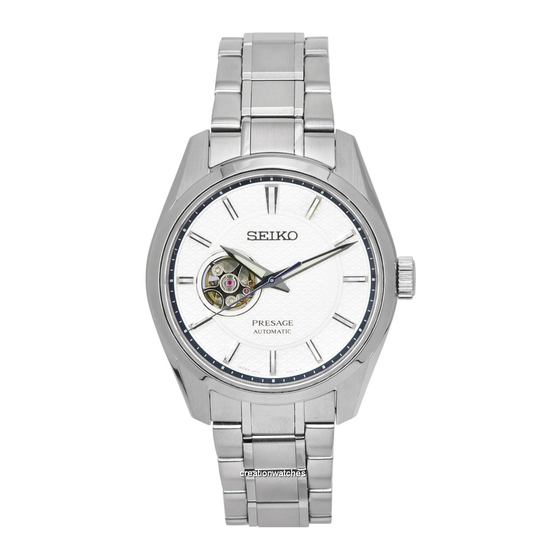 Seiko Presage SPB311J Instruction Manual