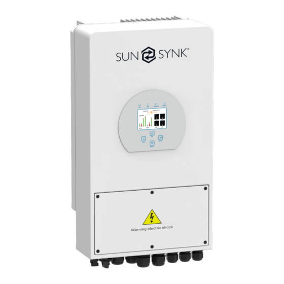 Sunsynk Synk 7k Sg05lp1 User Manual Pdf Download Manualslib 0847