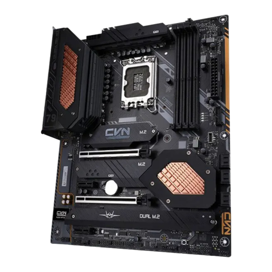 Colorful CVN Z790D5 GAMING PRO V20 Manual