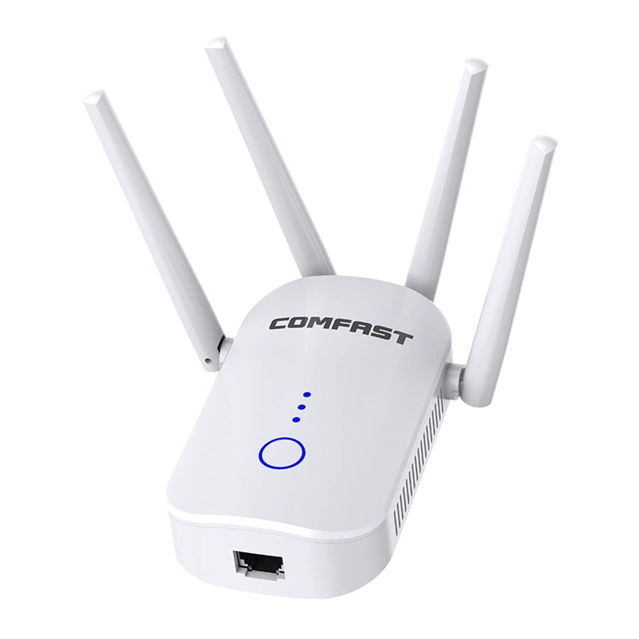 Comfast CF-WR758AC - 1200Mbps Dual Band Wireless Repeater Manual