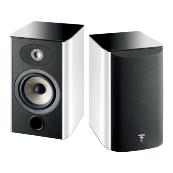 Focal ARIA 905 WHITE HG Manuals